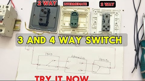 3 way switch wiring 