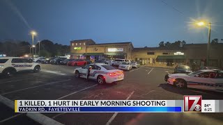 1 dead, 1 injured in Fayetteville Easter morning shooting