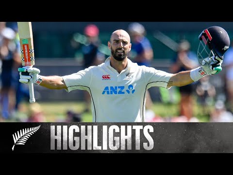 Mitchell, Henry Give NZ Lead | DAY 3 HIGHLIGHTS | BLACKCAPS v Sri Lanka | Hagley Oval