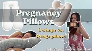 I Slept a Week With Each Pregnancy Pillow: babybub vs. My Giant U-Pillow