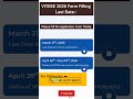 VITEEE 2026 Form Fill Up Last Date ? VIT Vellore BTech Admission 2026 |VITEEE 2026 Application Form