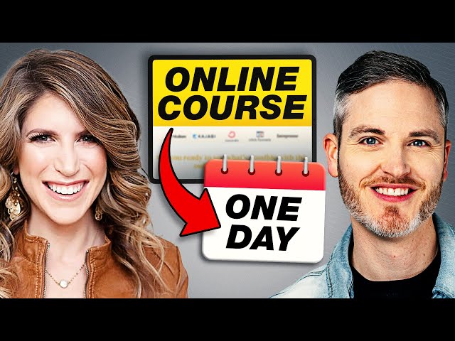 Your Simple Plan to Create an Online Course in ONE DAY! class=