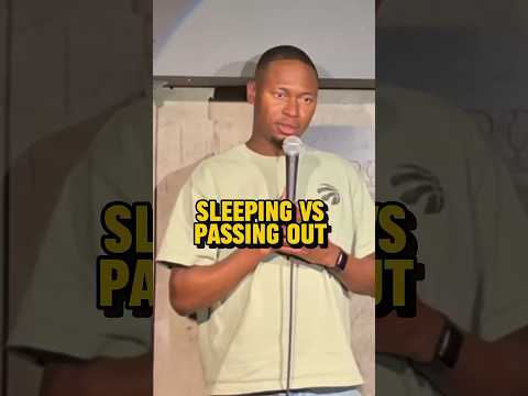 Sleeping vs passing out