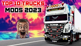 TOP 10 ETS2 TRUCKS MODS DECEMBER 2023