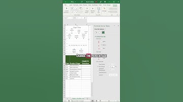 Excel timeline chart