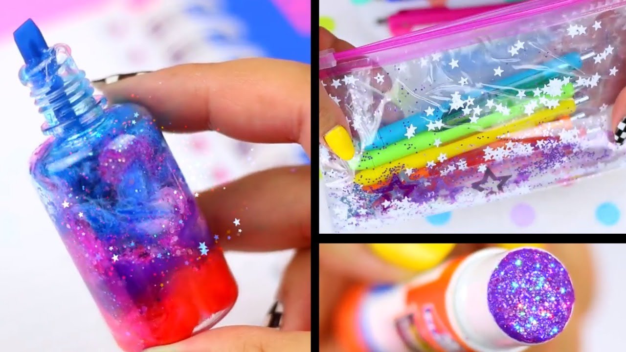 PROBANDO DIYs DE HELLOMAPHIE DE ÚTILES ESCOLARES