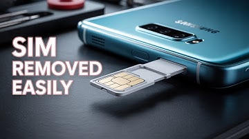#HowTo - Remove SIM SD cards from Samsung A6