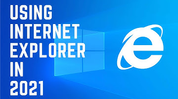 Using Internet Explorer in 2021 - Flashback Tech Episode- 2