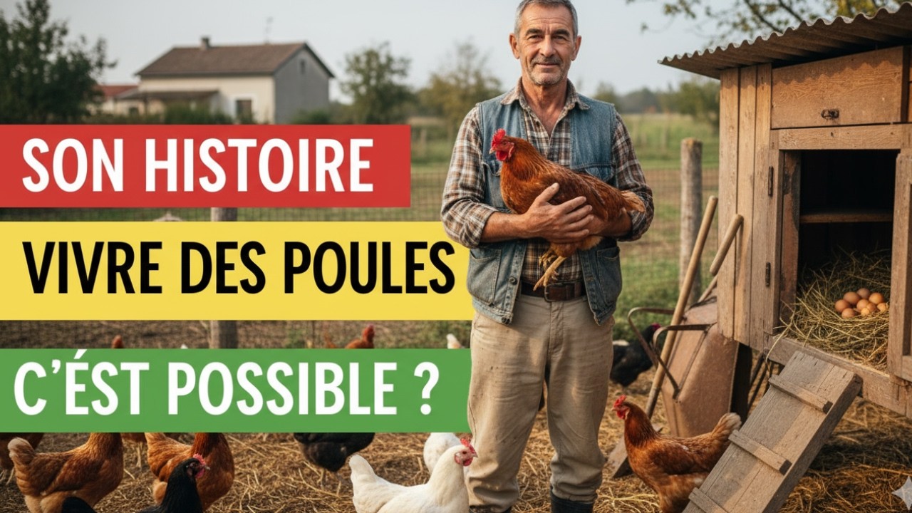 L'histoire du fermier qui vit de ses poules