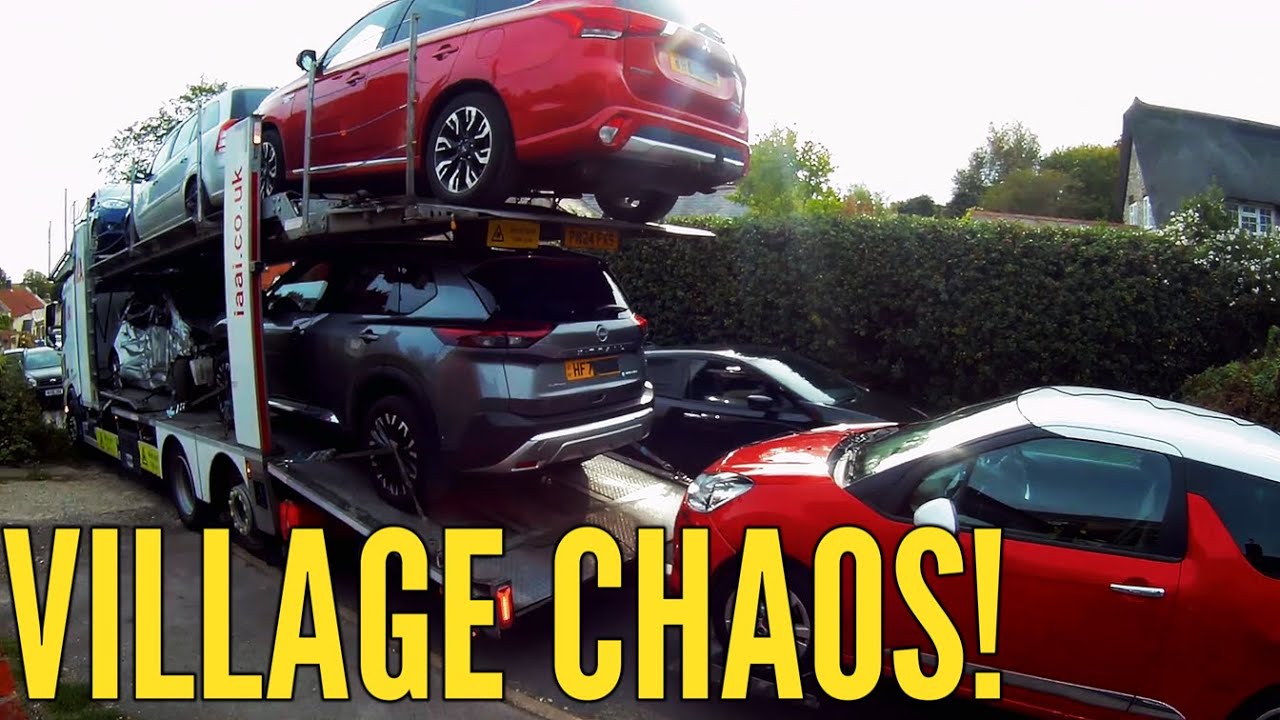 DAF Diaries - A Day in Life of a Car Transporter Truck Driver - Monday 29.09.2025