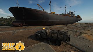 New Ship's Tear Down Begins ~ Ship Graveyard Simulator 2 (Stream)