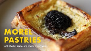 Morel Mushrooms Pastries