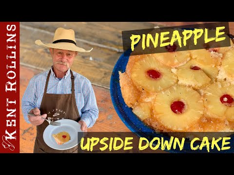 TRADITIONAL PINEAPPLE UPSIDE DOWN CAKE - EASY AND DELICIOUS WITH CAKE MIX!. 