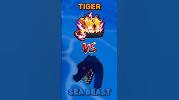 Can Tiger Fruit Solo a Sea Beast in Blox Fruits? 🐅🌊