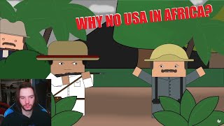 Historian Reacts - Why didn't the USA also Scramble Africa? (Short Animated Documentary)