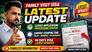 Saudi Family Visit Visa Latest Update 2026 | Application Processing, Stamping Time & Embassy Updates screenshot 1