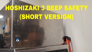 HOSHIZAKI ICE MACHINE BEEPING (SHORT VERSION)