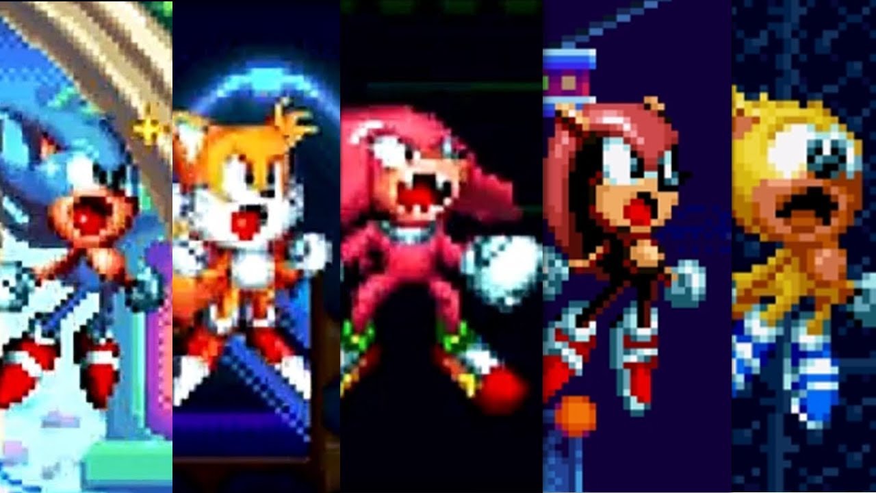 Sonic Mania Plus  All Super Forms Gameplay
