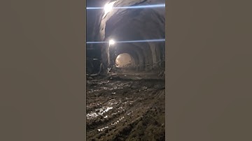 DANGER🚫 DUST AFTER BLAST  #tunnelconstruction #trending #tunneling #constructionlife #construction