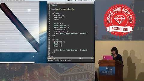 Wicked Good Ruby 2013 - Creativity with Ruby-Processing by Joanne Cheng