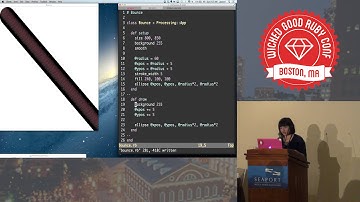 Wicked Good Ruby 2013 - Creativity with Ruby-Processing by Joanne Cheng