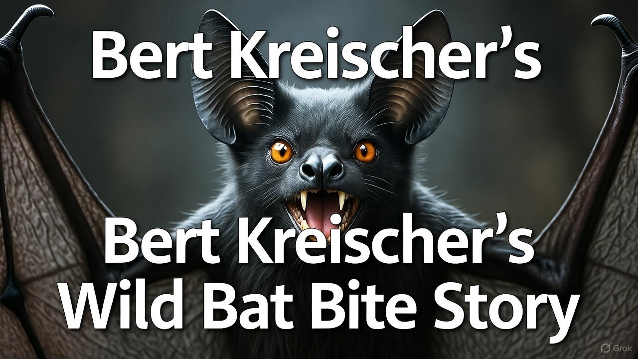 Уморительная история Берта Крайшера об укусе летучей мыши: «Я думал, что умер!» | Подкаст Opie Radio