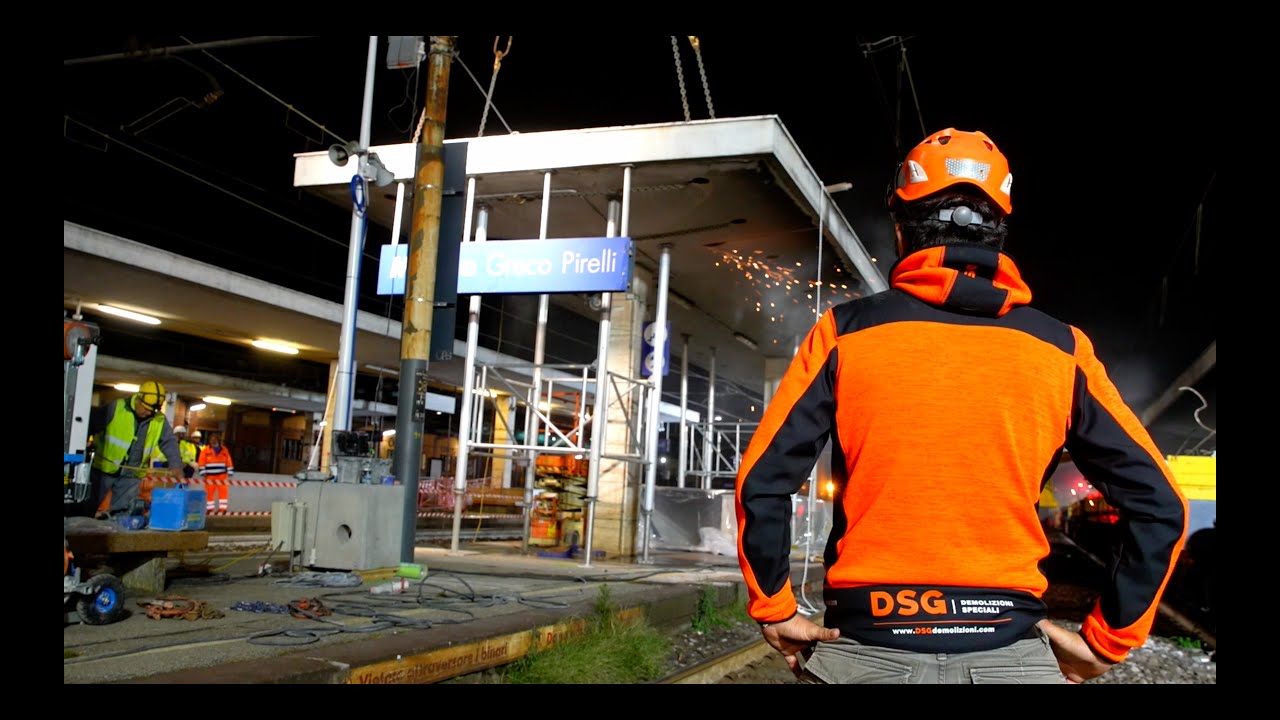 DSG Demolizioni Controllate : STAZIONE PIRELLI GRECO - Milano!