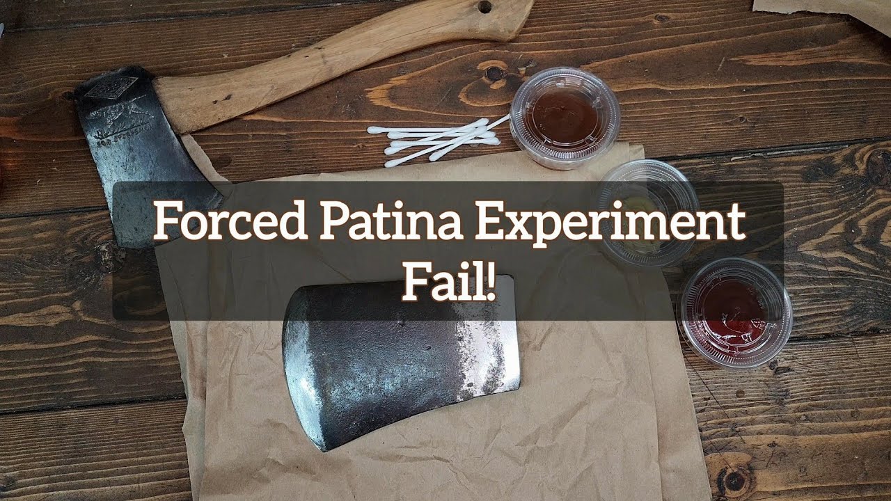 Эксперимент с принудительной патиной провалился!