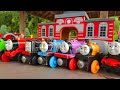 Thomas Wooden Railway ☆ Roundhouse & Farm Feeding Course