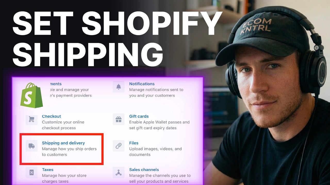 How to set up Shopify shipping and delivery settings