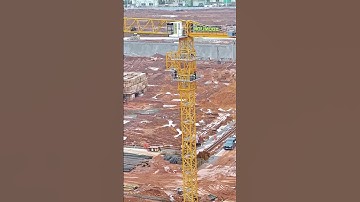 Installation process of tower crane base- Good tools and machinery make work easy