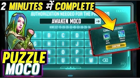 THE PUZZLE EVENT # CORRECT PASSWORD OF THE PUZZLE EVENT#FF#NEW EVENT