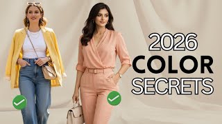 The Secret Colors That Make Simple Outfits Look Expensive (2026)