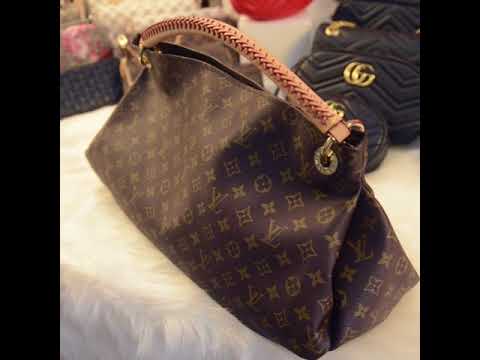 LOUIS VUITTON ARTSY GM REVEIW - YouTube