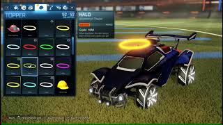 How much is black halo worth rocket league Update
