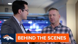 Matt Russell gives behind-the-scenes tour of Broncos' suite at NFL Combine