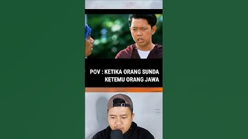 POV : Ketika Orang Sunda Ketemu Orang Jawa 😂 #reaction #shorts #fyp