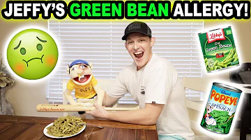 JEFFY GREEN BEAN ALLERGY!