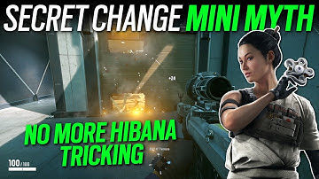 Geen Hibana-trucs meer - Mini-mythe - Rainbow Six Siege X - Geheime verandering