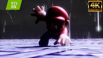 Super Mario 64 vs Bowser || unreal 4 || 4k video