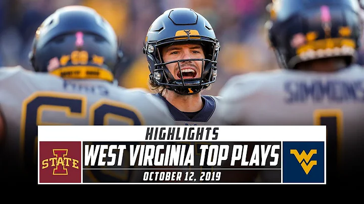 West Virginia Football Top Plays vs. Iowa State (2...