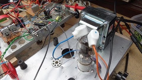 Class AB2 2C34 Power Triode Prototype.