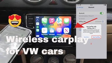 Upgrade Your Vw With Scumaxcon Rcd360 Pro3 Wireless Carplay - Perfect For Jetta, Golf, Polo & More!