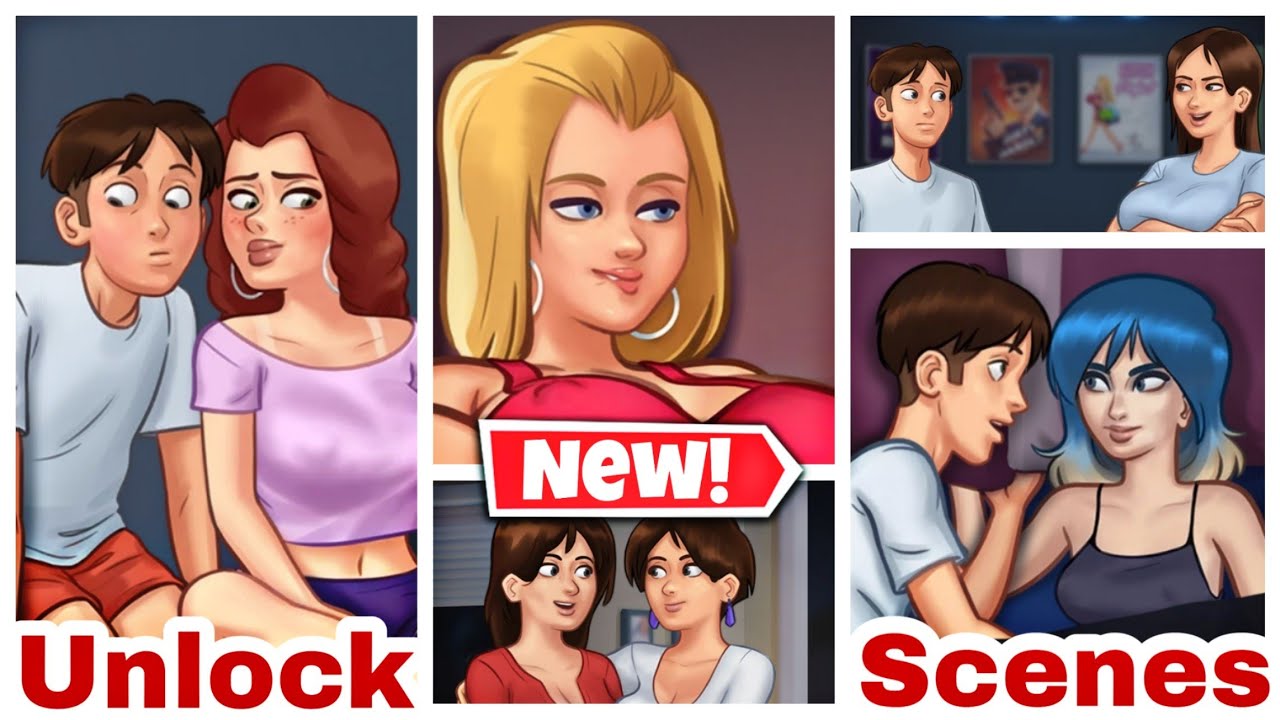 Unlock All New Scenes Of Tech Update Part 1 Download Save File Summertime Saga Version Youtube