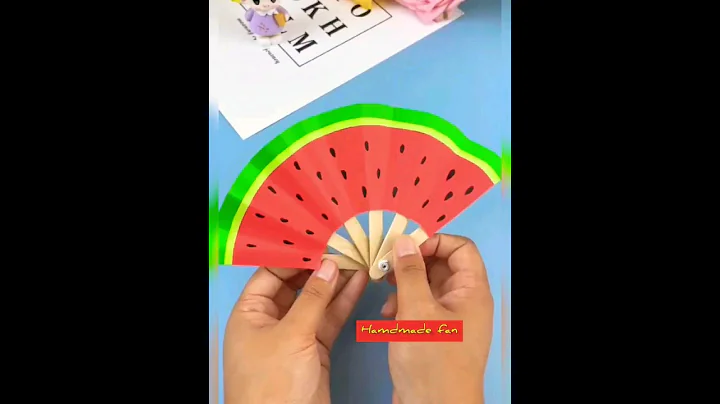 paper fan making😲😲😲 #diycrafts #viral #ytshorts  #shorts