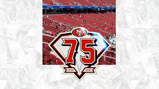 49ers Game STORIES 2021 | 75th Anniversary 💎