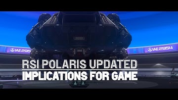 RSI Polaris UPDATED Star Citizen Ship Tour 4K