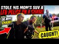 Man Steals Mother’s SUV & Leads Police on 80 MPH Chase | PIT Maneuver Bodycam