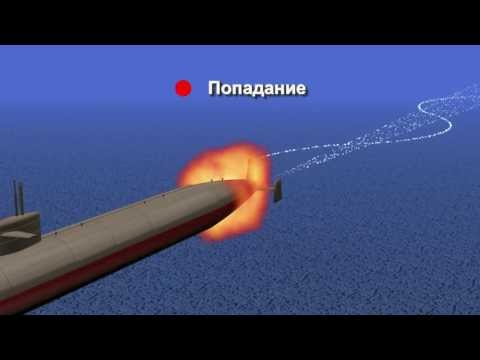 Подводная лодка и торпеда