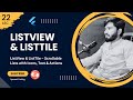 22- ListView &amp; ListTile – Scrollable Lists with Icons, Text &amp; Custom Widgets